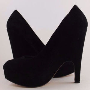 Dolce Vita “Hayword” Platform Suede Demi-Wedge 10